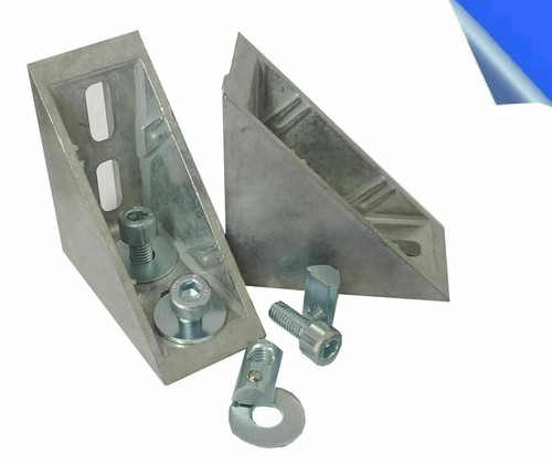 Winkel 40x80 nut - nut, 8