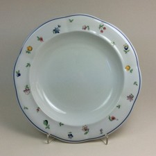 TCM Tchibo FORM MARIENBAD INGRES WEISS Streublume Früchte Obst Suppenteller