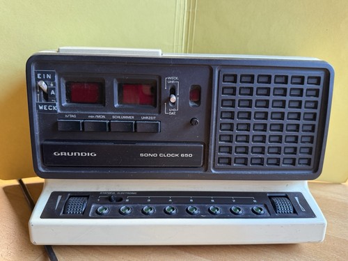 Radio wecker 70er vintage - radio,