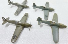 Macchi 2x Veltro 2x Folgore 1:72 Italien Axis Luftwaffe WK2 WW2 Bastlerobjekt
