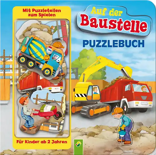 Puzzlebuch auf der - puzzlebuch, baustelle