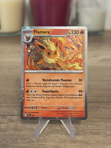 Pokémon flamara 167 black - pokémon,