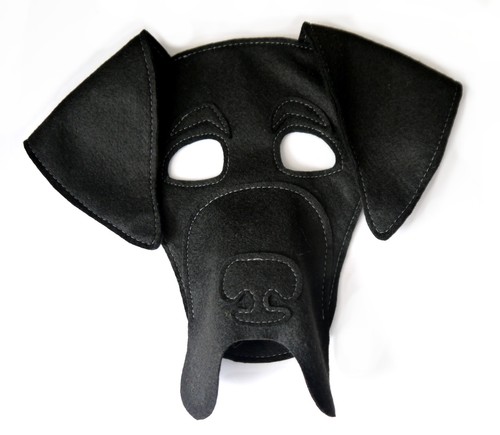 Dogge maske und pfoten - maske,