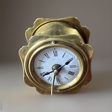 GUSTAV BECKER ANTIKER EISENBAHN WECKER UM 1880