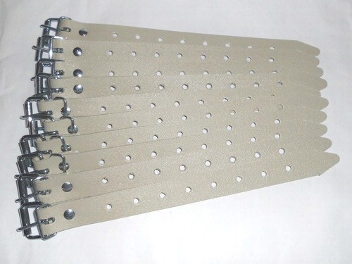 10er pack pvc schnallriemen - 10er,