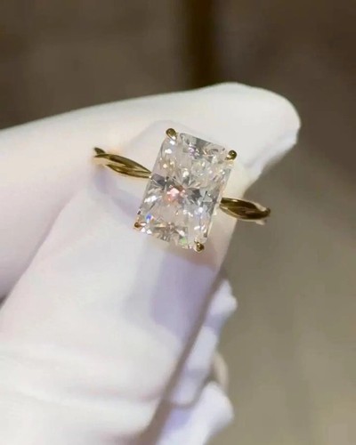 Radiant cut diamant ehering - cut,