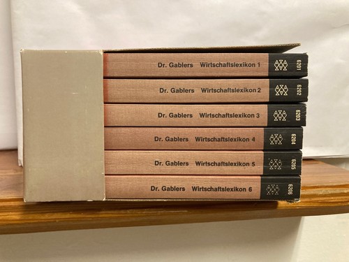Gablers wirtschaftslexikon - dr.,