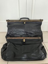 Reisetaschen Set feinstes Leder Schwarz ~ 2 Weekender~ Luxus  Vintage - Wie Neu