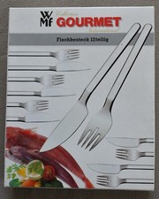 WMF Cromargan Mod. Gourmet international Fischbesteck 6 Personen 12 Teile TOP!
