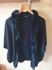 cosima by No. 1, Boutique Ware ,Überwurf,Strickjacke, schwarz, Gr. S, Weste