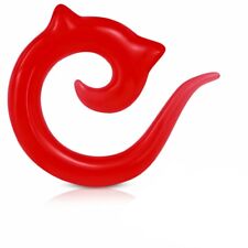 Ohr Piercing G-7 mm Acryl Dehnungsstab Spiral Expander Taper Stretcher y-quv185