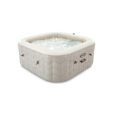 Chevron Deluxe Square Bubble Spa Set, 6 Personen Whirlpool