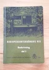 Volvo Sugga TP21 TP 21 Handbuch Manuel C303 L3314 Valp Militär