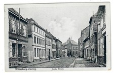 Wittenburg Kr. Hagenow, Große Straße, AK gel.1920
