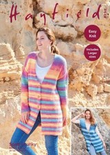 Sirdar Strickmuster - Hayfield Spirit Chunky, Weste Und Jacke 8252