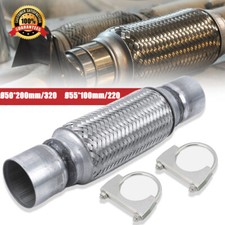 Flexrohr Edelstahl Flexteil Flexstück Flexibles Auspuff Rohr Universal Ø50/55mm