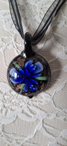 Murano glas kette millefiori - glas,