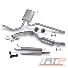 Schalldämpfer set auspuff - set,