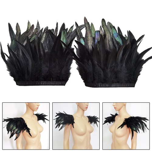 Elegante feder shrug shawl - feder,