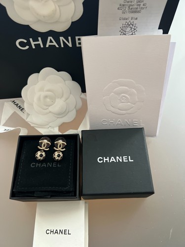 Chanel ohrringe ohrstecker - chanel,, cc