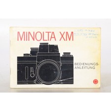Minolta XM Gebrauchsanleitung - Bedienungsanleitung - Anleitung - DEUTSCH