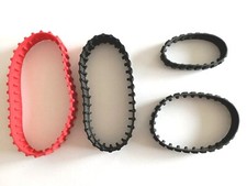 LEGO® Technik Gummikette Antrieb Bagger x1681 680c01 x939 bb0661 schwarz rot