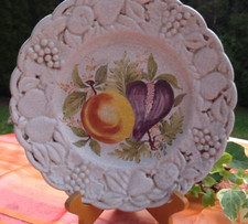 antike Obstschale Wandteller