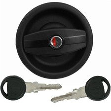 Türschloss Schloss Tür Wohnwagen Wohnmobil Caravan Boot rund schwarz links 2GR 
