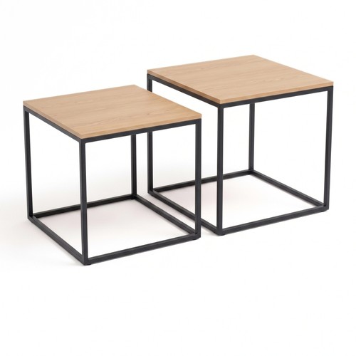 Couchtisch 2er set quadratisch - couchtisch,
