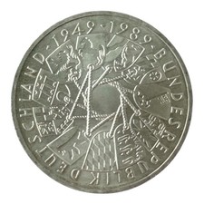 10 DM Silber Gedenkmünze 1989