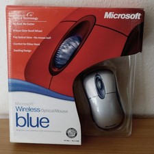 Microsoft Wireless Optical Mouse Blue