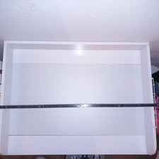 Wickeltischaufsatz 78x60cm für Wickelkommode 40cm tief Bsp. Ikea Malm Weiß, Holz