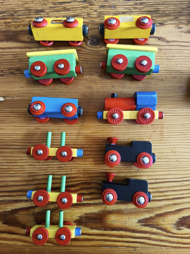 Brio holzeisenbahn vintage - holzeisenbahn,