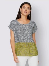 Bluse Grau 40 creation L Damen