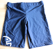 IQ UV - Kinder UV Shorts Badehose - Gr 134 140 - schwarz, zum Binden - NEUw