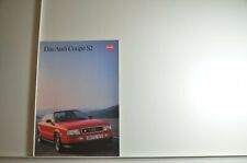 schöner Prospekt "Audi Coupe