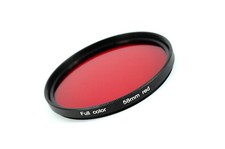 Farbfilter Rot / Red 58 mm
