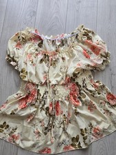 Damen Sommerkleid Blumenmuster