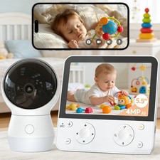 5,5 Zoll Babyphone mit Kamera