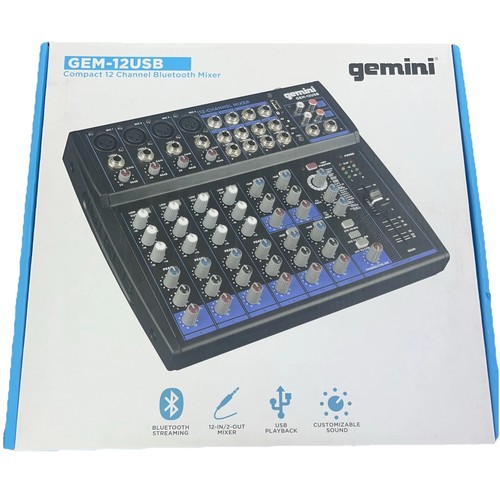 Gemini gem 12usb kompakter - gem-12usb,