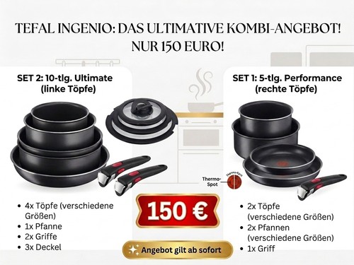 Tefal ingenio pfannen - ⭐️tefal,
