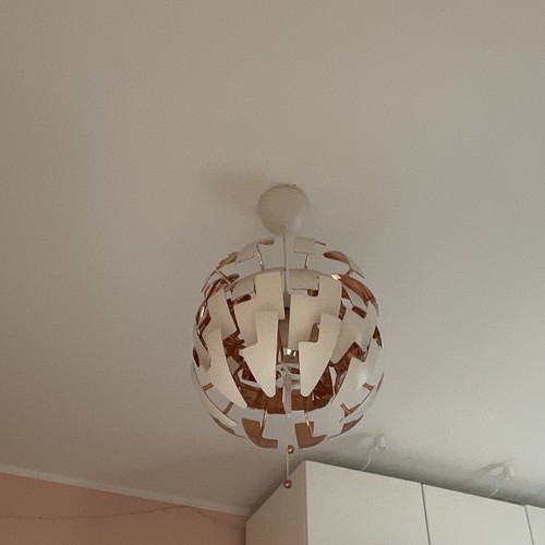 Ikea lampe roségold - lampe,