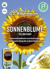 Sonnenblume Yellow Giant, Riesensonnenblume zum Vernaschen, Samen, 02960
