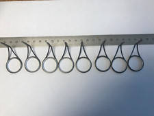 Angelzubehör.Rutenbau Rutenringe Einsteg  8 St. Durchmesser 21,5 mm .