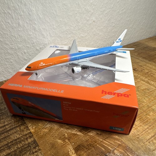 Herpa wings klm orange - klm, "orange