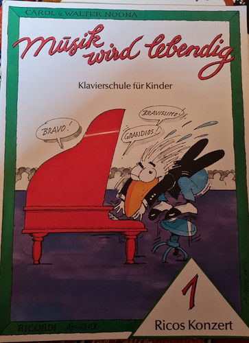 Ricordi klavierschule noten - klavierschule,