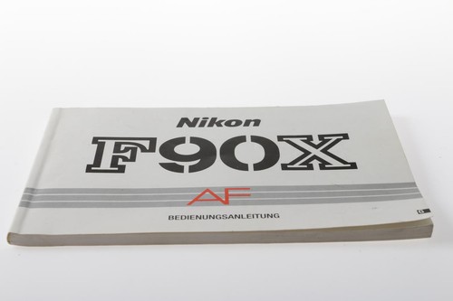 Nikon f90x bedienungsanleitung - nikon,