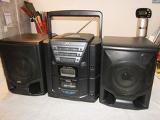 JVC PC-X 201, STEREO RADIO 3-Band,+ CASS - DEFEKT!... CD-OK, Rarität BOOMBOX /63