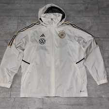 DFB Adidas Regen Jacke Allwetter XL Deutschland Team Matchworn VW Germany Trikot