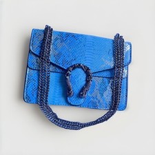 Damentasche Schultertasche Handtasche Umhängetasche Tasche Schlange Muster